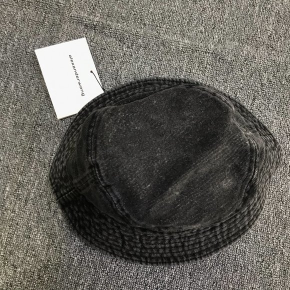 Alexander Wang DENIM BUCKET HAT WITH LOGO main image 6